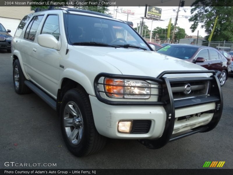 Glacier Pearl / Charcoal 2004 Nissan Pathfinder LE Platinum 4x4