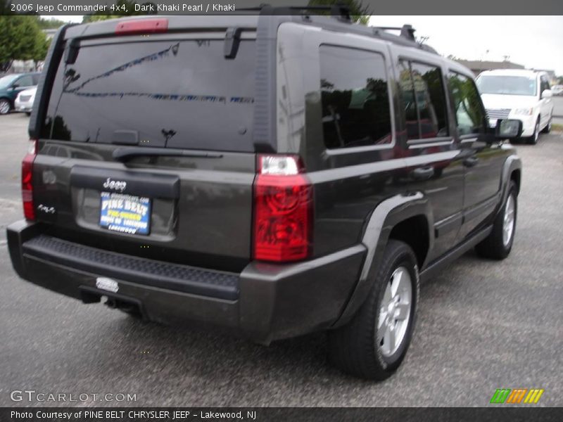 Dark Khaki Pearl / Khaki 2006 Jeep Commander 4x4