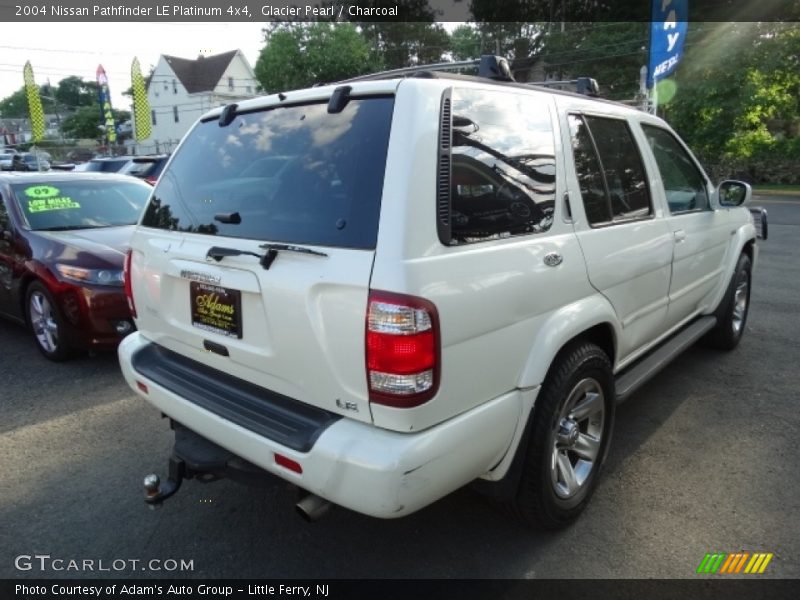 Glacier Pearl / Charcoal 2004 Nissan Pathfinder LE Platinum 4x4