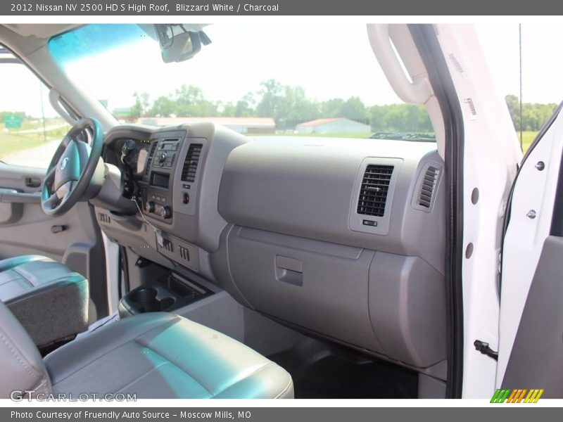 Blizzard White / Charcoal 2012 Nissan NV 2500 HD S High Roof