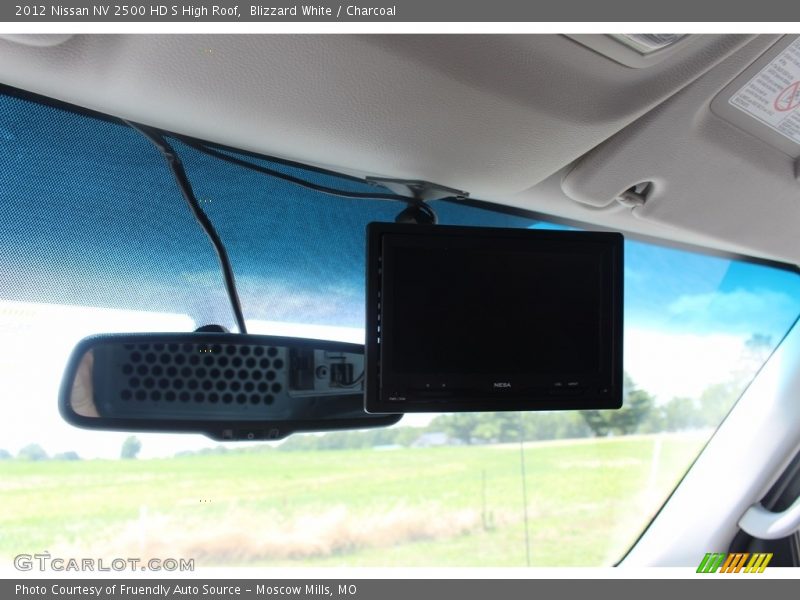 Blizzard White / Charcoal 2012 Nissan NV 2500 HD S High Roof
