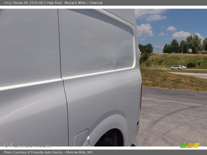 Blizzard White / Charcoal 2012 Nissan NV 2500 HD S High Roof