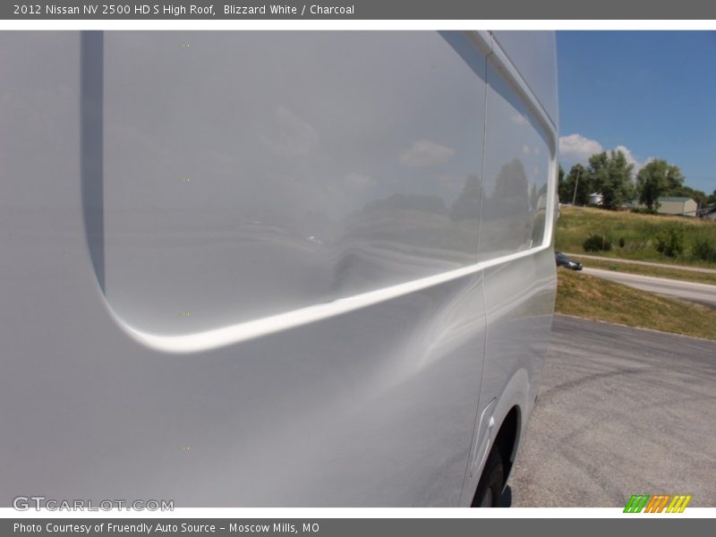 Blizzard White / Charcoal 2012 Nissan NV 2500 HD S High Roof