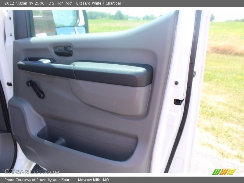 Blizzard White / Charcoal 2012 Nissan NV 2500 HD S High Roof