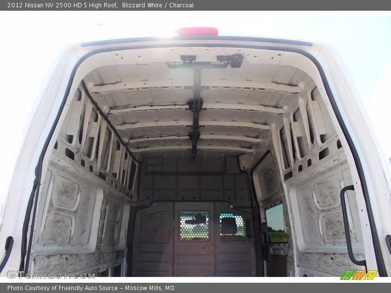 Blizzard White / Charcoal 2012 Nissan NV 2500 HD S High Roof