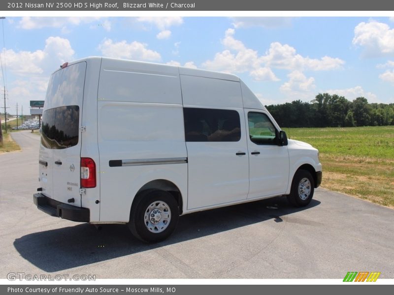 Blizzard White / Charcoal 2012 Nissan NV 2500 HD S High Roof