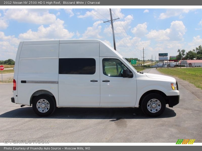 Blizzard White / Charcoal 2012 Nissan NV 2500 HD S High Roof