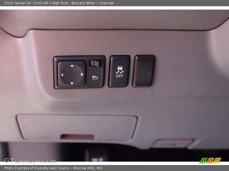 Blizzard White / Charcoal 2012 Nissan NV 2500 HD S High Roof