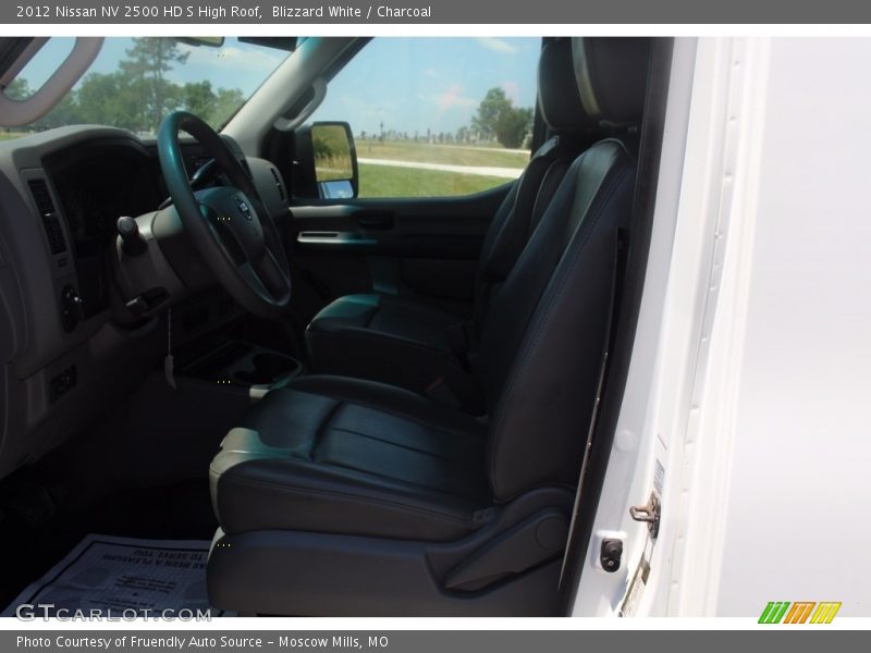 Blizzard White / Charcoal 2012 Nissan NV 2500 HD S High Roof