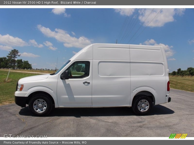 Blizzard White / Charcoal 2012 Nissan NV 2500 HD S High Roof