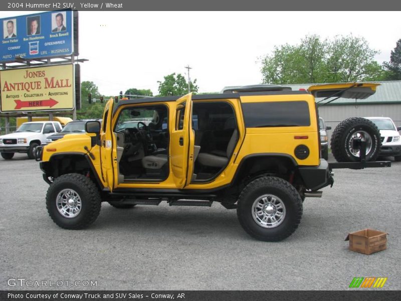 Yellow / Wheat 2004 Hummer H2 SUV