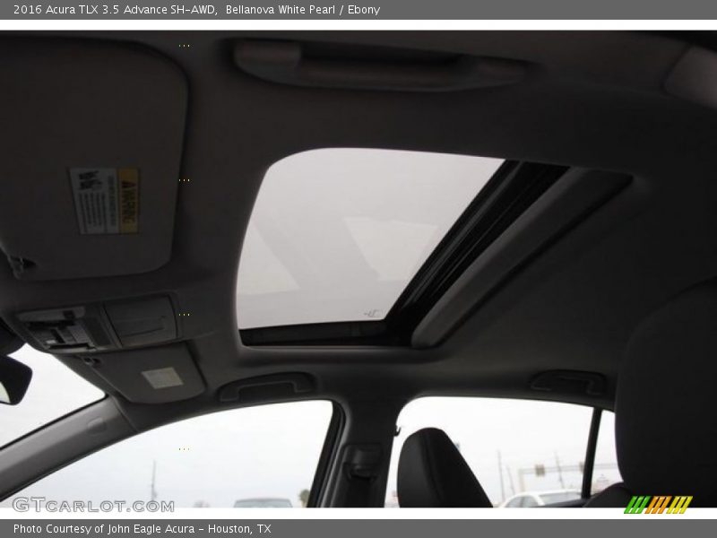 Bellanova White Pearl / Ebony 2016 Acura TLX 3.5 Advance SH-AWD