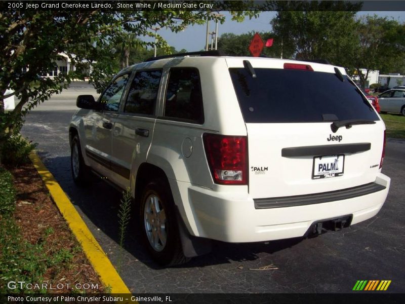 Stone White / Medium Slate Gray 2005 Jeep Grand Cherokee Laredo