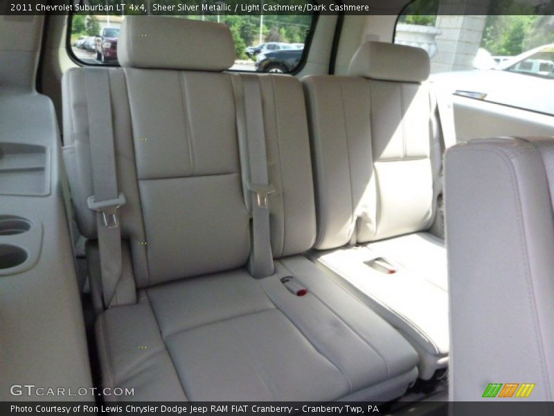 Sheer Silver Metallic / Light Cashmere/Dark Cashmere 2011 Chevrolet Suburban LT 4x4
