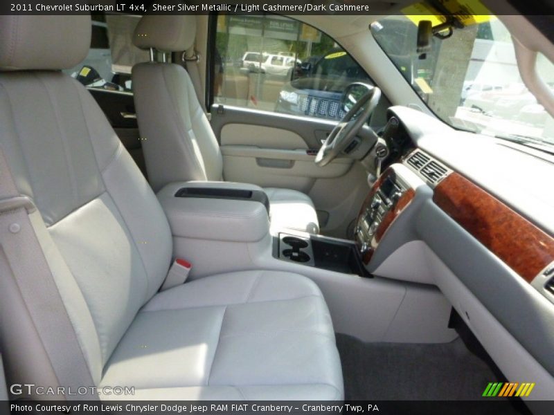 Sheer Silver Metallic / Light Cashmere/Dark Cashmere 2011 Chevrolet Suburban LT 4x4