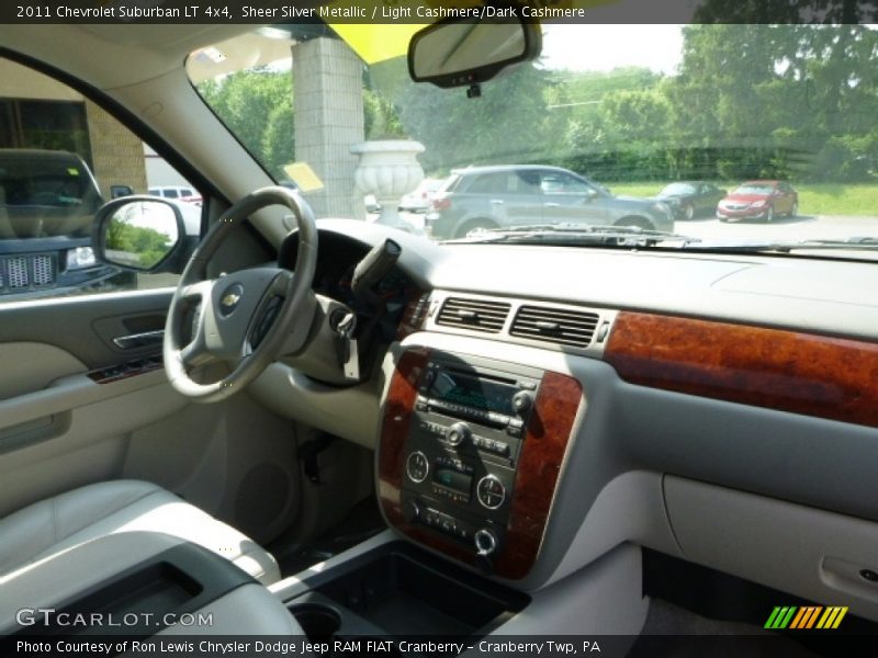 Sheer Silver Metallic / Light Cashmere/Dark Cashmere 2011 Chevrolet Suburban LT 4x4