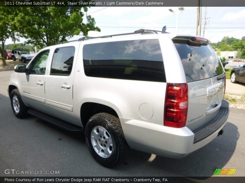 Sheer Silver Metallic / Light Cashmere/Dark Cashmere 2011 Chevrolet Suburban LT 4x4