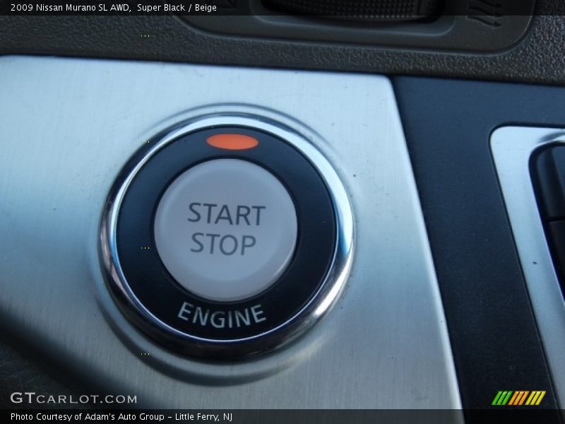 Super Black / Beige 2009 Nissan Murano SL AWD