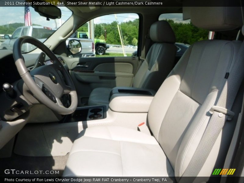 Sheer Silver Metallic / Light Cashmere/Dark Cashmere 2011 Chevrolet Suburban LT 4x4