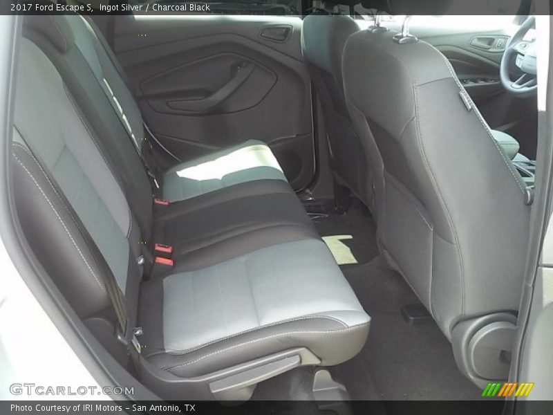 Ingot Silver / Charcoal Black 2017 Ford Escape S