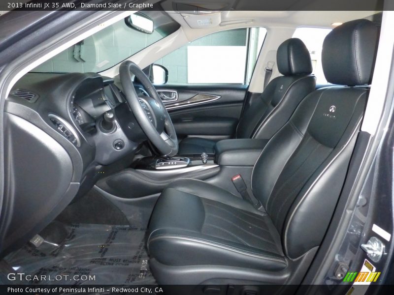 Diamond Slate / Graphite 2013 Infiniti JX 35 AWD