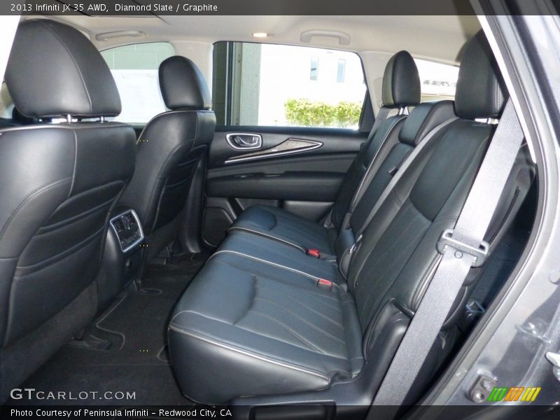 Diamond Slate / Graphite 2013 Infiniti JX 35 AWD