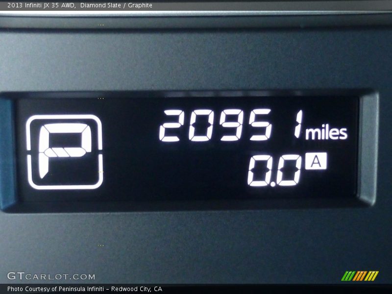 Diamond Slate / Graphite 2013 Infiniti JX 35 AWD