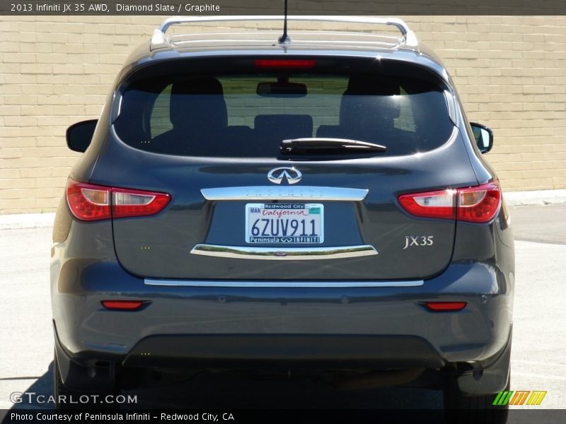 Diamond Slate / Graphite 2013 Infiniti JX 35 AWD