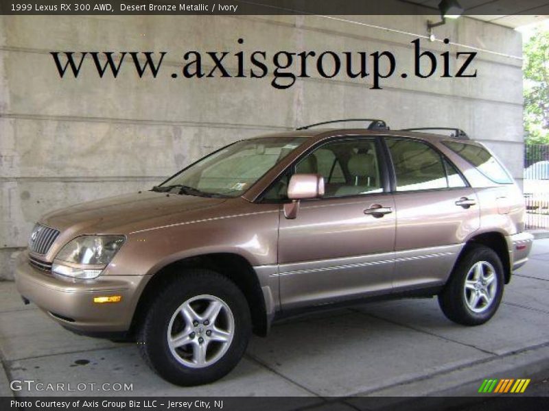 Desert Bronze Metallic / Ivory 1999 Lexus RX 300 AWD