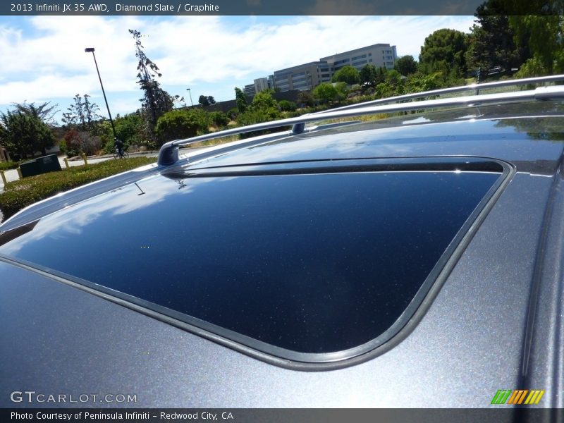 Diamond Slate / Graphite 2013 Infiniti JX 35 AWD