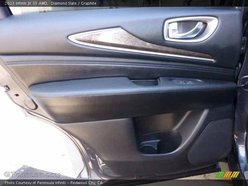 Diamond Slate / Graphite 2013 Infiniti JX 35 AWD