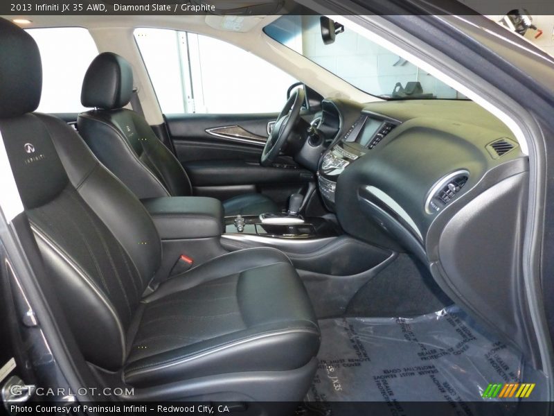 Diamond Slate / Graphite 2013 Infiniti JX 35 AWD