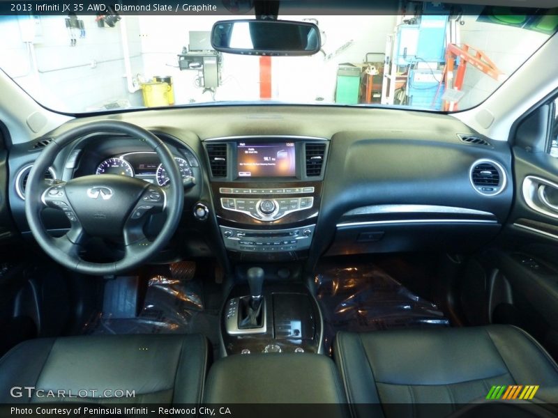 Diamond Slate / Graphite 2013 Infiniti JX 35 AWD