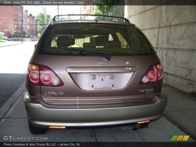 Desert Bronze Metallic / Ivory 1999 Lexus RX 300 AWD