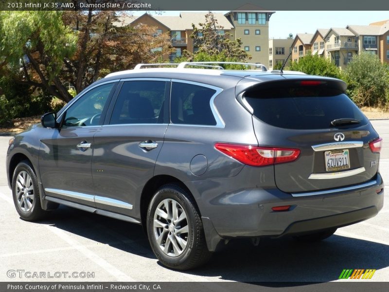 Diamond Slate / Graphite 2013 Infiniti JX 35 AWD