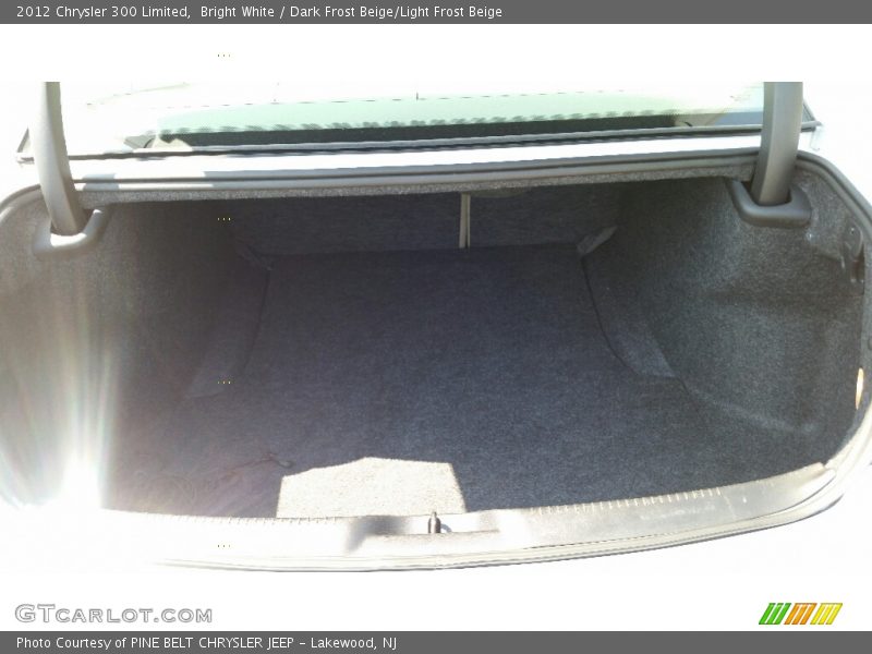 Bright White / Dark Frost Beige/Light Frost Beige 2012 Chrysler 300 Limited