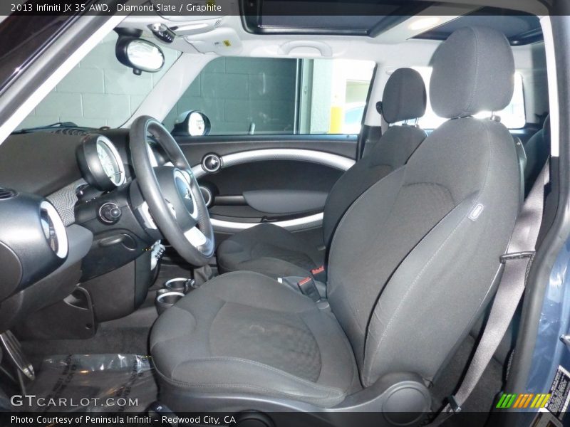 Diamond Slate / Graphite 2013 Infiniti JX 35 AWD