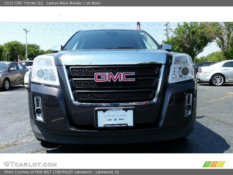 Carbon Black Metallic / Jet Black 2013 GMC Terrain SLE
