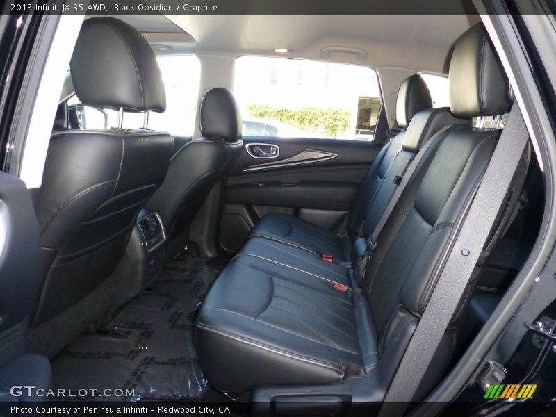 Black Obsidian / Graphite 2013 Infiniti JX 35 AWD