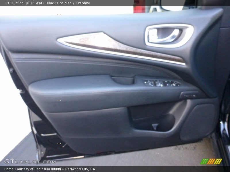 Black Obsidian / Graphite 2013 Infiniti JX 35 AWD