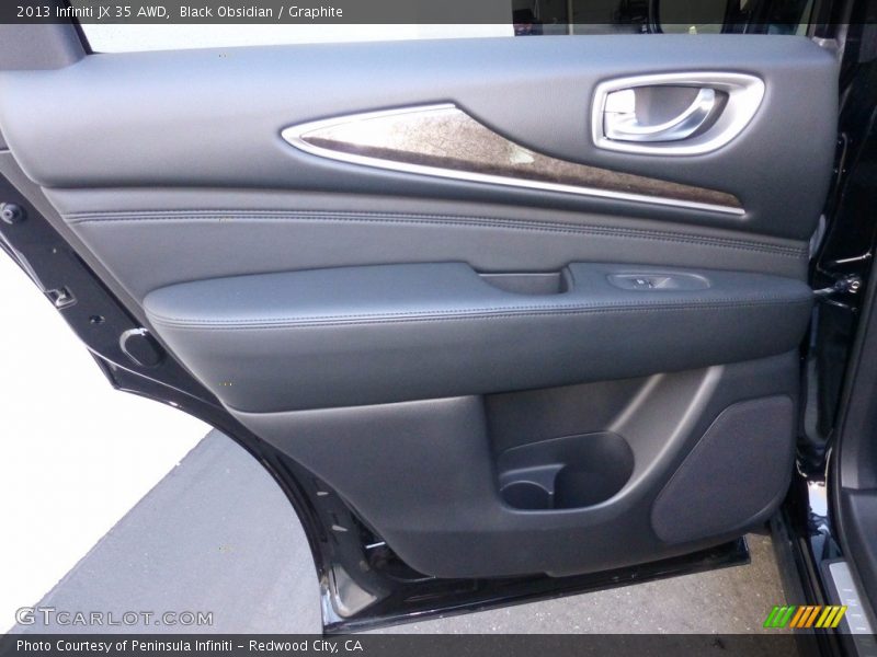 Black Obsidian / Graphite 2013 Infiniti JX 35 AWD