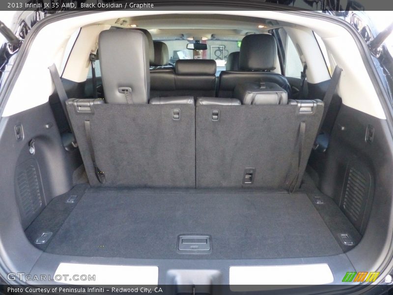 Black Obsidian / Graphite 2013 Infiniti JX 35 AWD