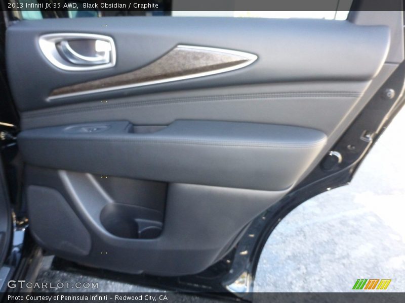 Black Obsidian / Graphite 2013 Infiniti JX 35 AWD