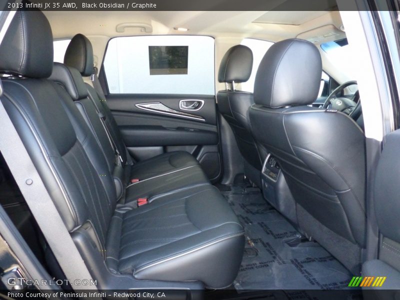 Black Obsidian / Graphite 2013 Infiniti JX 35 AWD
