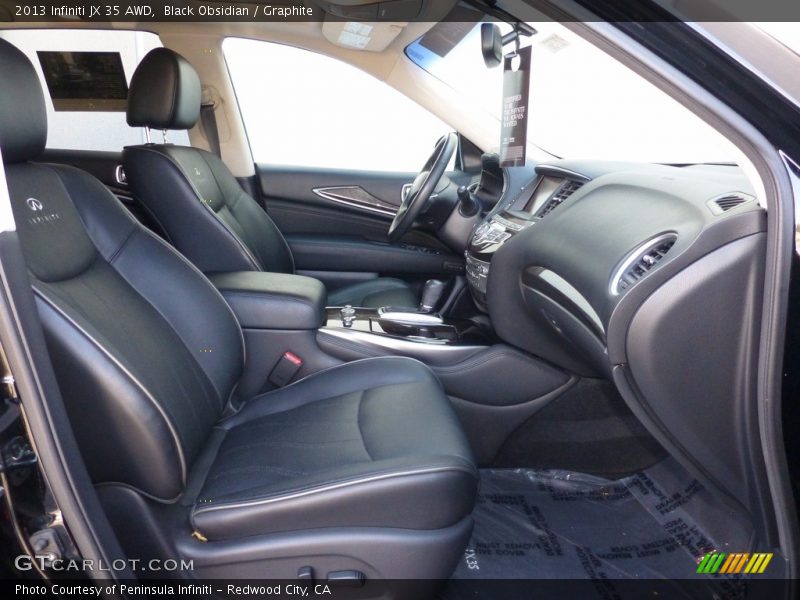 Black Obsidian / Graphite 2013 Infiniti JX 35 AWD