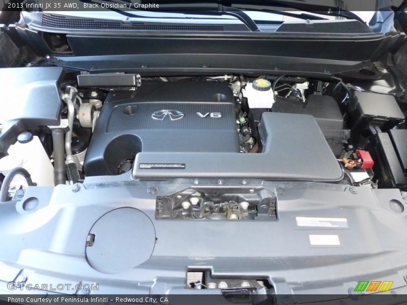 Black Obsidian / Graphite 2013 Infiniti JX 35 AWD