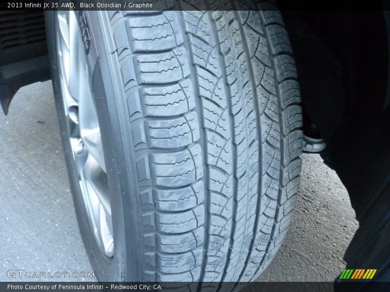 Black Obsidian / Graphite 2013 Infiniti JX 35 AWD