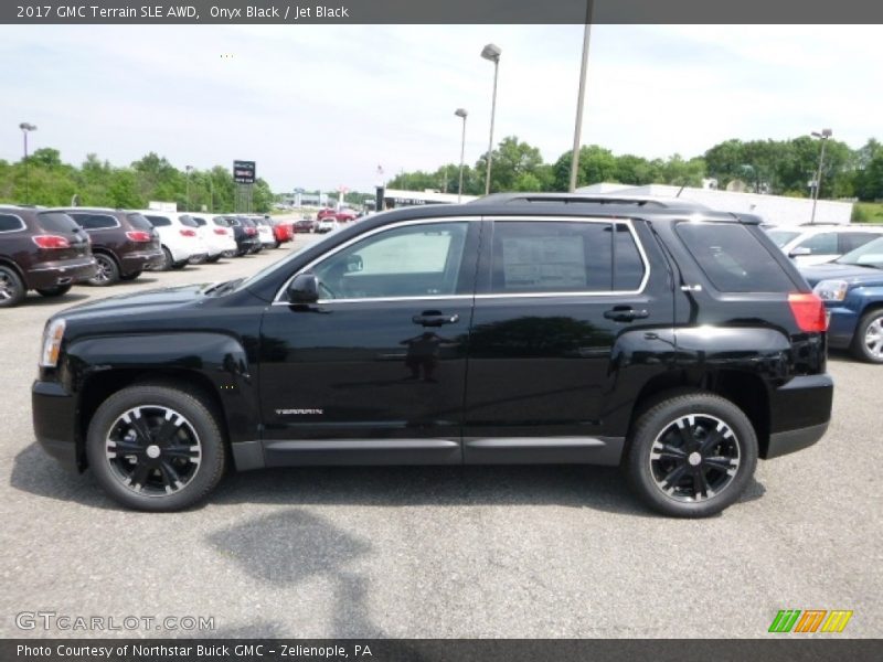 Onyx Black / Jet Black 2017 GMC Terrain SLE AWD