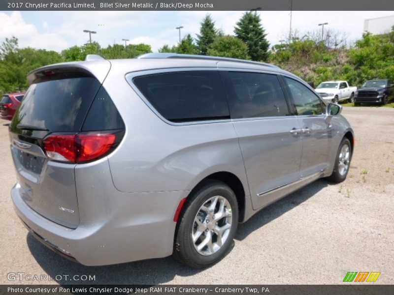 Billet Silver Metallic / Black/Deep Mocha 2017 Chrysler Pacifica Limited