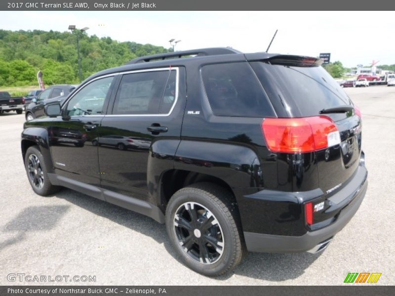 Onyx Black / Jet Black 2017 GMC Terrain SLE AWD